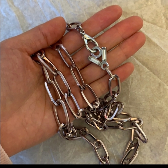 Designer Gerard Yosca Link Chain Necklace / Belt - Picture 8 of 9